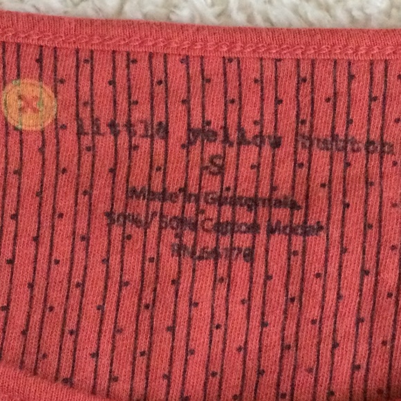 Anthropologie Little Yellow Button Ruffle - Sz Small - Picture 9 of 10